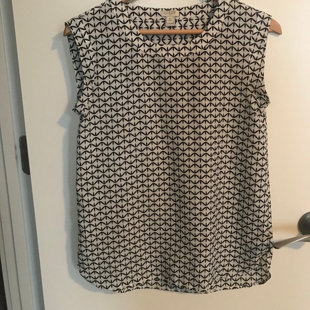 J.Crew Patterned Shell